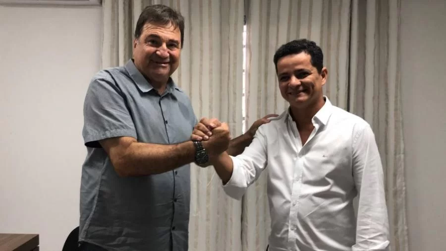 CÃÂ©sar Halum visita Jorge Frederico e decidem andar juntos nas eleiÃÂ§ÃÂµes