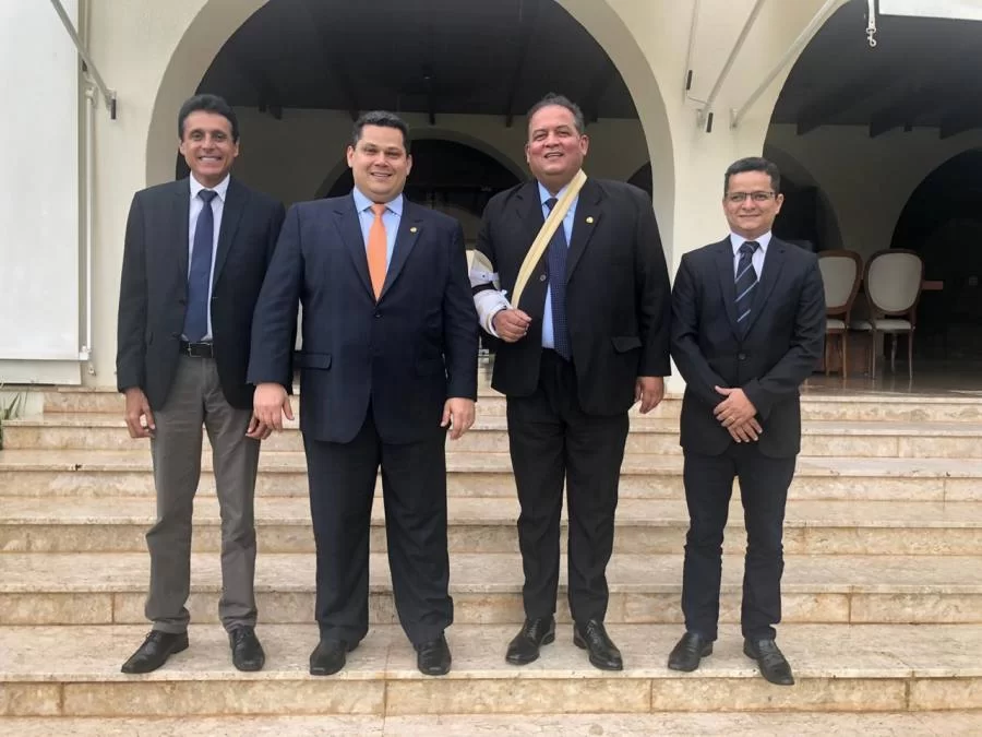 Presidente do MDB Estadual, Nilton Franco participa de posse do ministro do Desenvolvimento Regional