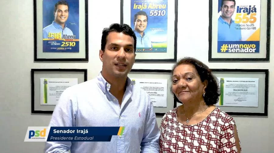 Senador IrajÃÂ¡ Abreu reforÃÂ§a nome da vereadora Raimundinha para prefeita: "tenho certeza que os recursos em Colinas nÃÂ£o voltarÃÂ£o"