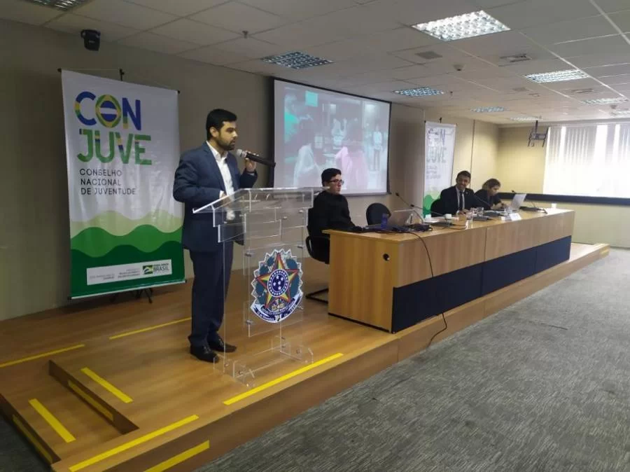 Gustavo Gama ÃÂ© eleito SecretÃÂ¡rio Geral do Conselho Nacional de Juventude