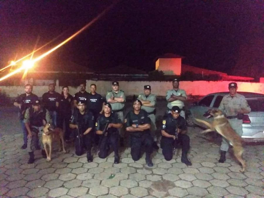 OperaÃÂ§ÃÂ£o de combate ao trÃÂ¡fico interestadual de drogas reÃÂºne polÃÂ­cias do Tocantins e GoiÃÂ¡s