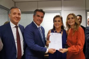 Ciro Nogueira filia KÃÂ¡tia Abreu no Progressistas e senadora passa a assumir legenda no Tocantins