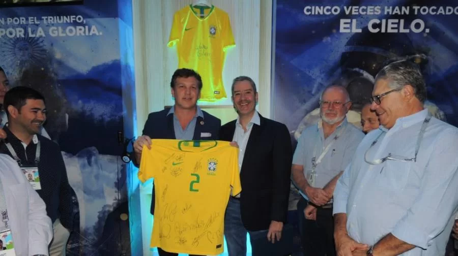 CBF na RÃÂºssia: uniÃÂ£o e trabalho na Casa Conmebol