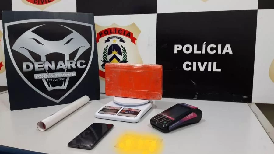 Denarc prende mulher em flagrante e apreende um quilo de cocaÃÂ­na de alta pureza