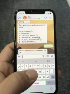 Assistente virtual da Energisa, oferece atendimento 24 horas pelo WhatsApp