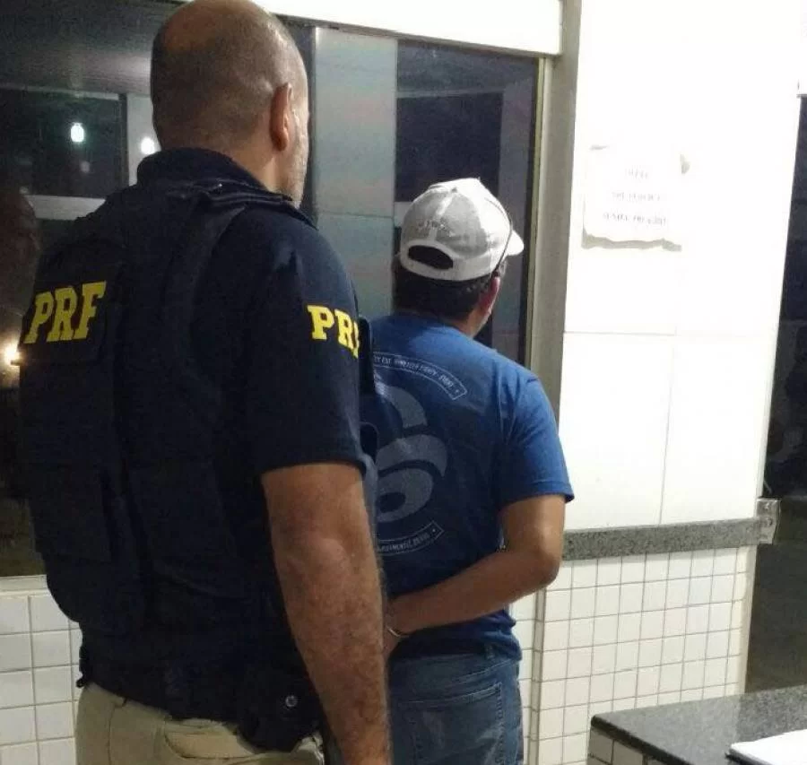 PRF cumpre mandado de prisÃÂ£o preventiva em desfavor de estelionatÃÂ¡rio