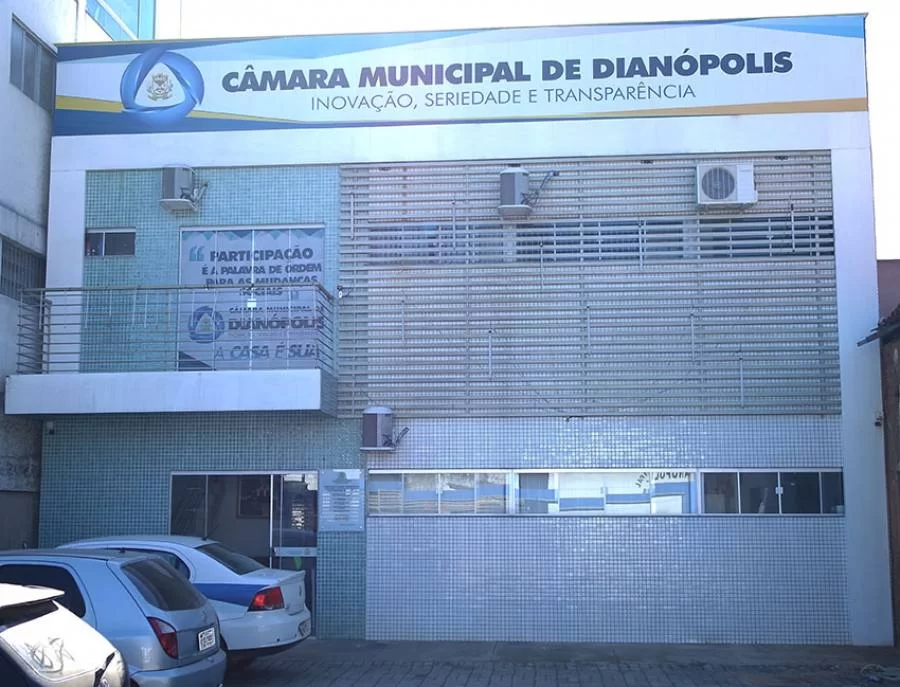 CÃÂ¢mara de DianÃÂ³polis adota expediente interno e suspende eventos coletivos