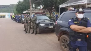 ForÃÂ§as de seguranÃÂ§a voltam ÃÂ s ruas da Capital para garantir cumprimento de decreto