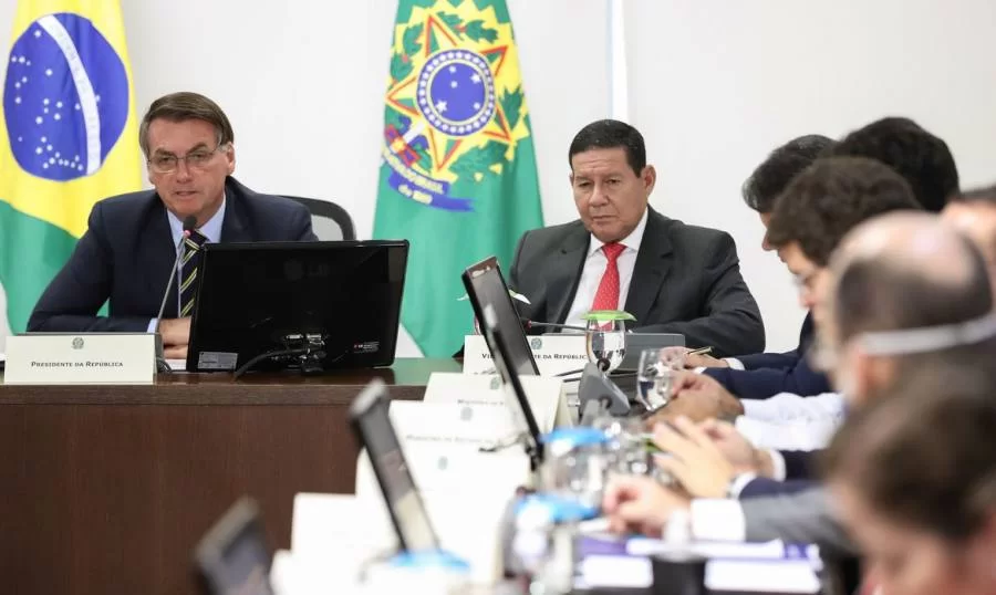 Covid 19: Bolsonaro atualiza governadores sobre medidas de prevenÃÂ§ÃÂ£o