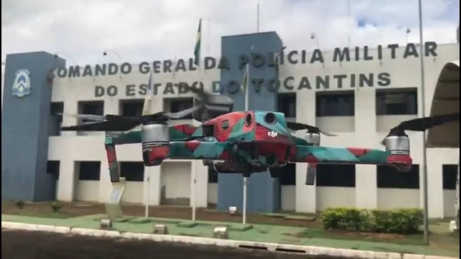 Com apoio da Energisa, drone ÃÂ© nova ferramenta da PM no combate ÃÂ  pandemia
