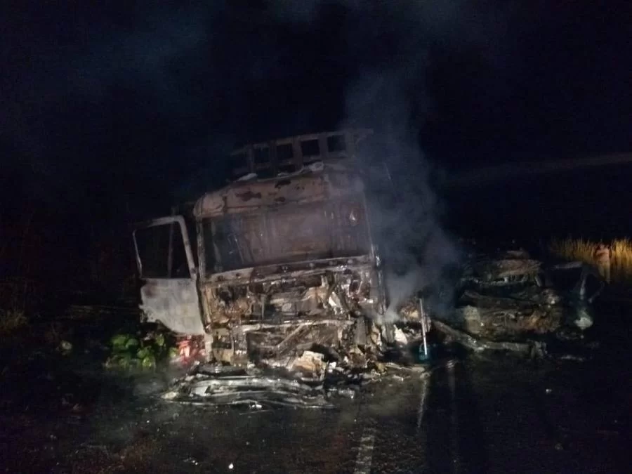 Acidente com vÃÂ­tima fatal no trecho de Santa Rita; Motorista veio a ÃÂ³bito no local