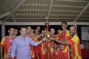 3Ãª Companhia de Bombeiros de ParaÃÂ­so vence Torneio de Futebol 2018