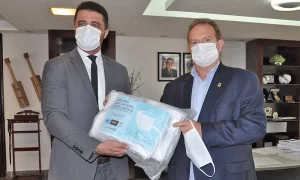 MÃÂ¡scaras artesanais produzidas na CPP de Palmas comeÃÂ§am a ser distribuÃÂ­das