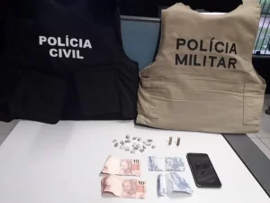 Suspeito por trÃÂ¡fico de drogas ÃÂ© preso pela PolÃÂ­cia Civil em ConceiÃÂ§ÃÂ£o do Tocantins