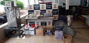 FÃÂ¡brica clandestina de anfetamina ÃÂ© desarticulada em aÃÂ§ÃÂ£o conjunta no interior do Tocantins