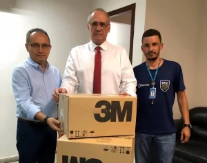 Energisa doa 6,7 mil mÃÂ¡scaras N95 para hospitais