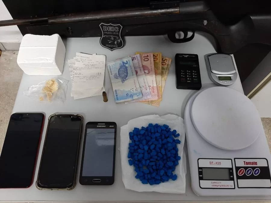 PolÃÂ­cia desarticula nÃÂºcleo que vendia entorpecentes de alto valor aquisitivo em ParaÃÂ­so do Tocantins