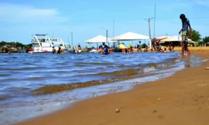 Tempo de sol e praia no Estado do Tocantins