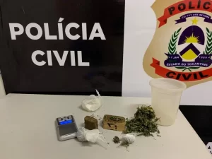 Dois suspeitos de trÃÂ¡fico de drogas sÃÂ£o presos pela PolÃÂ­cia Civil no municÃÂ­pio de Pedro Afonso