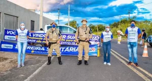 PM segue com OperaÃÂ§ÃÂ£o HÃÂ³rus Barreira SanitÃÂ¡ria na regiÃÂ£o Norte do Estado