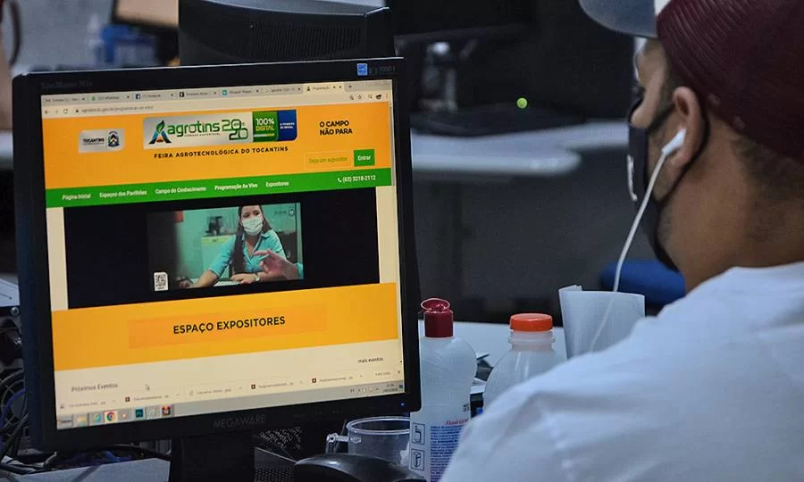 Governo desenvolve plataforma on-line para promover a Agrotins 2020