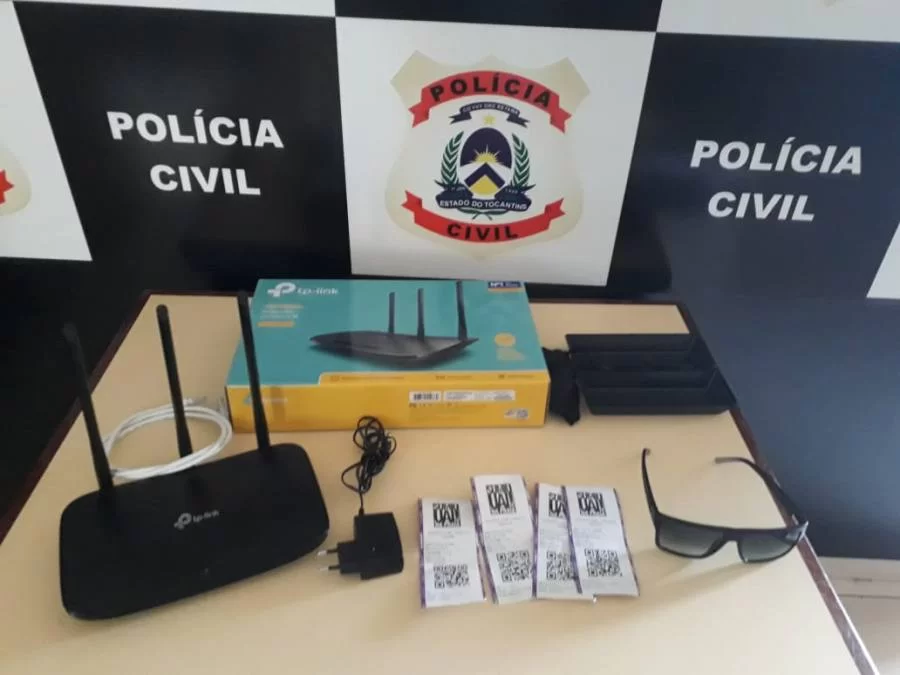 PolÃÂ­cia Civil prende homem que aplicava "golpe do cartÃÂ£o de crÃÂ©dito" em Palmas