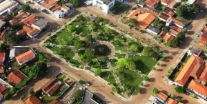 Mapa mostra setores de Colinas com casos confirmados da Covid-19