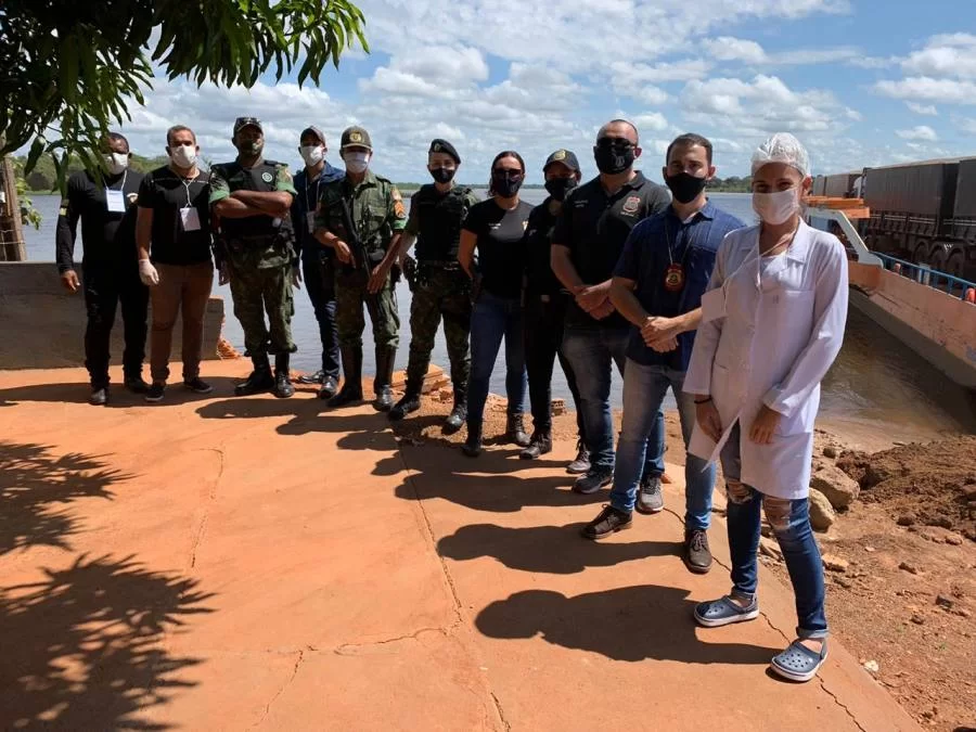 PolÃÂ­cias Civil e Militar integram aÃÂ§ÃÂ£o conjunta de implantaÃÂ§ÃÂ£o de barreiras sanitÃÂ¡rias
