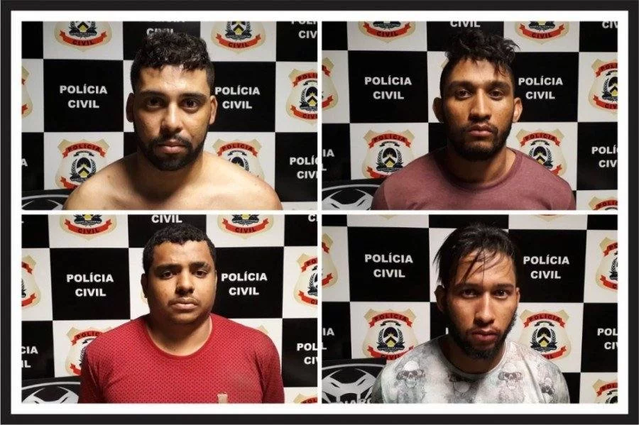PolÃÂ­cia Civil prende quatro homens acusados de armazenar e comercializar drogas em Palmas e municÃÂ­pios vizinhos