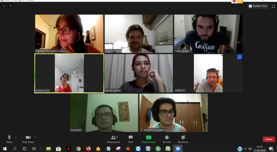 Alunos de Artes da FundaÃÂ§ÃÂ£o Cultural recebem atividades online