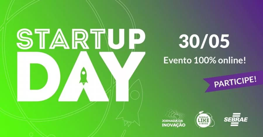100% online, Startup Day 2020 abordarÃÂ¡ inovaÃÂ§ÃÂ£o pÃÂ³s-crise