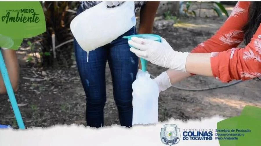 Dia do Meio Ambiente: Prefeitura lanÃÂ§a campanha de reutilizaÃÂ§ÃÂ£o ÃÂ³leo de cozinha