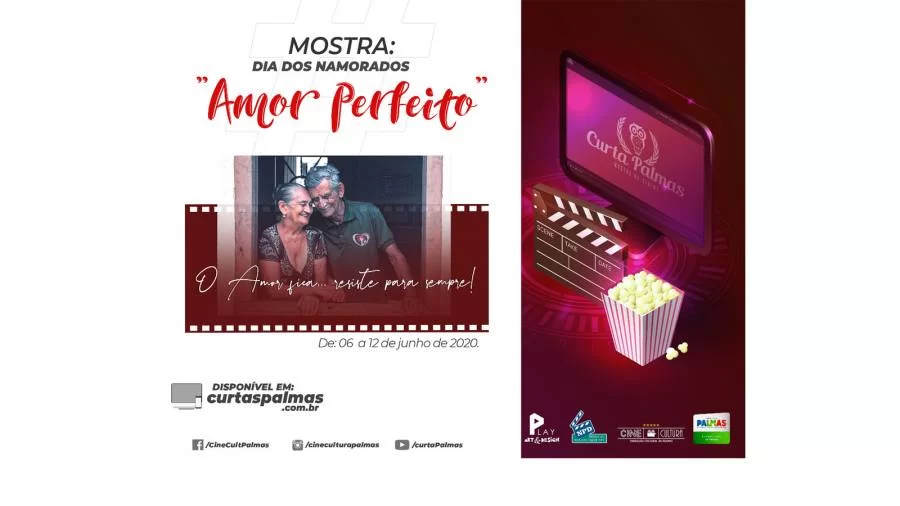Curta Palmas exibe a Mostra Amor Perfeito em homenagem ao Dia dos Namorados