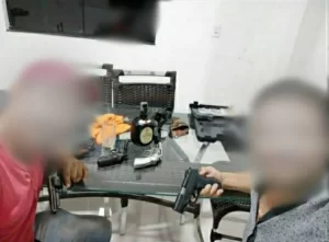 PolÃÂ­cia cumpre ordens judiciais em Caseara pela prÃÂ¡tica de crime de porte de arma de fogo