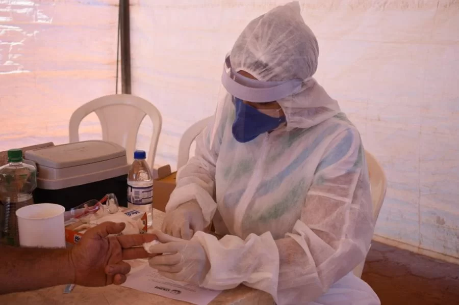 Prefeitura de Colinas e SEST/SENAT realizam testes rÃÂ¡pidos em caminhoneiros