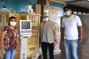 Estado do Tocantins recebe terceira doaÃÂ§ÃÂ£o da FundaÃÂ§ÃÂ£o ItaÃÂº