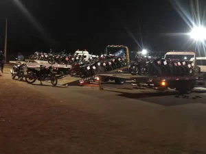 OperaÃÂ§ÃÂ£o integrada da PolÃÂ­cia Militar e ÃÂ³rgÃÂ£os de SeguranÃÂ§a municipais apreende 44 motos em Palmas