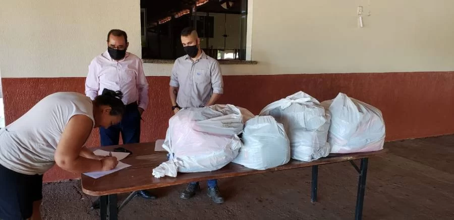 Colinas e Palmeirante recebem doaÃÂ§ÃÂ£o para produzir 5 mil mÃÂ¡scaras