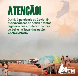 ATM aborda em campanha nas redes sociais a decisÃÂ£o de dezenas de MunicÃÂ­pios em nÃÂ£o realizar temporada de praias