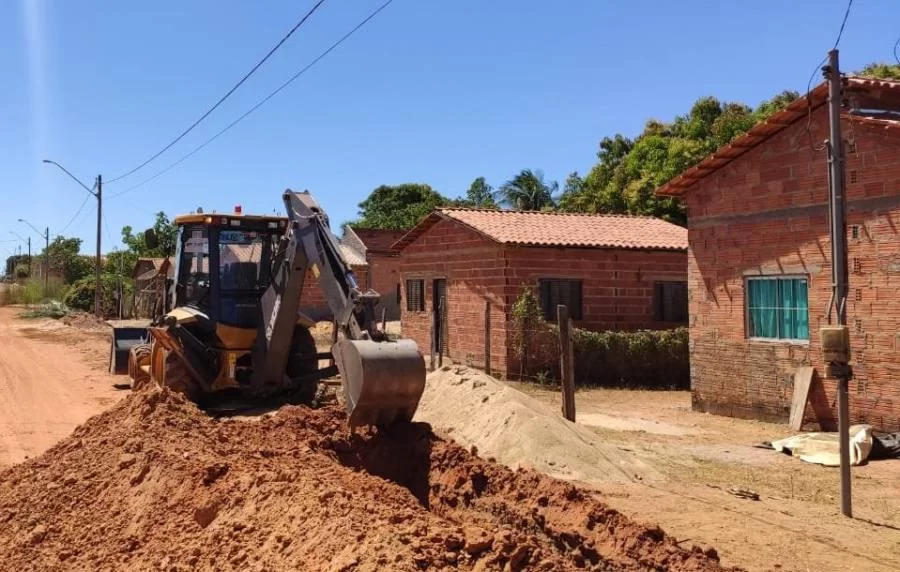Governo do Tocantins conclui obra de extensÃÂ£o de rede de ÃÂ¡gua em Rio dos Bois