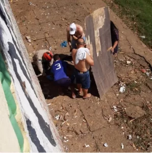 Homem vai a ÃÂ³bito, apÃÂ³s queda de quatro metros de altura em Araguatins no norte do Estado