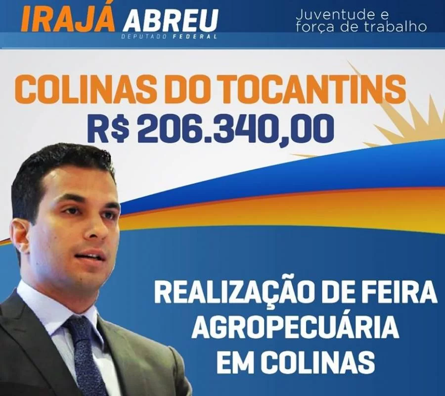PolÃªmica: IrajÃÂ¡ Abreu diz ter disponibilizado recurso para realizaÃÂ§ÃÂ£o de feira; Sindicato Rural nega e afirma nÃÂ£o ter recebido recurso