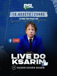 Kasaryn lanÃÂ§a prÃÂ©-candidatura a prefeito de Colinas em live