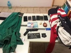 OperaÃÂ§ÃÂ£o de combate a roubos em Peixe resulta na prisÃÂ£o de quatro pessoas acusadas do crime