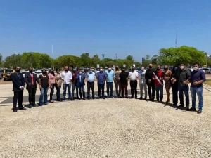 Antonio Andrade se reÃÂºne com Eli Borges e Joseph Madeira e destaca a forÃÂ§a do grupo