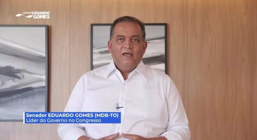 Contrariando o MDB local de Gurupi: Senador Eduardo Gomes declara apoio a Josi Nunes e Gleydson Nato e diz que "momento ÃÂ© de gratidÃÂ£o"
