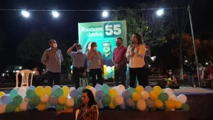 Abertura do comitÃª de campanha da candidata a prefeita de Colinas Raimundinha Almeida reÃÂºne autoridades polÃÂ­ticas do Tocantins