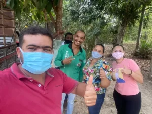 Caravana do 15: Leonardo Almeida e Marilene do MajÃÂ³ visitam Vila Tancredo e Aroeira