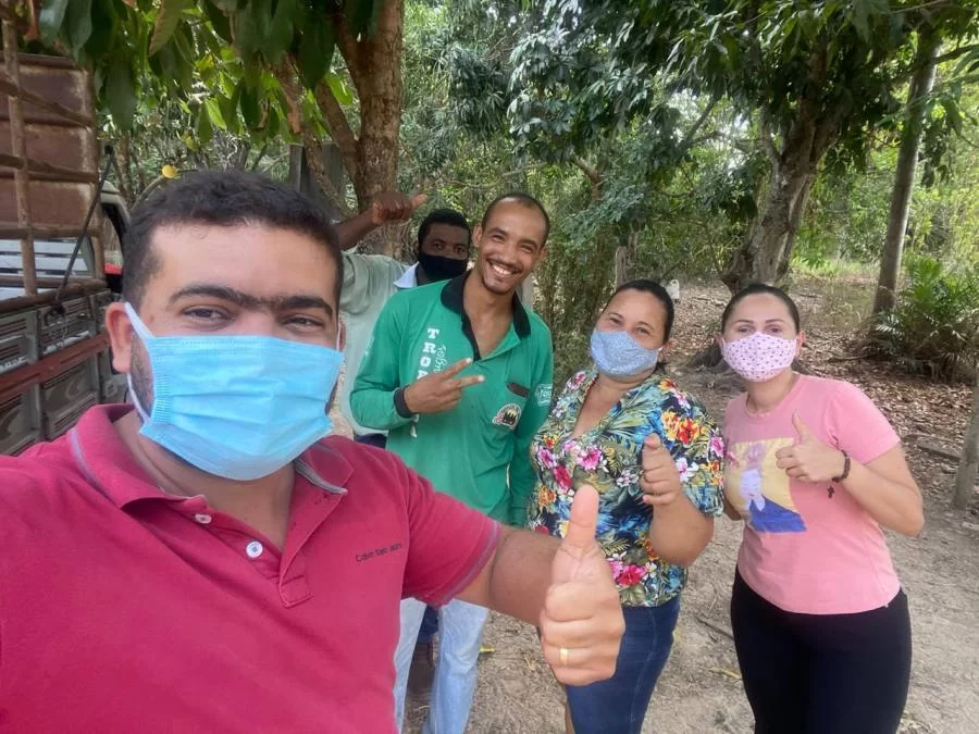 Caravana do 15: Leonardo Almeida e Marilene do MajÃÂ³ visitam Vila Tancredo e Aroeira