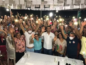 IrajÃÂ¡ Abreu participa de reuniÃÂ£o polÃÂ­tica em ItaporÃÂ£ com Jonas Carrilho e Lurdinha e promete continuidade de projeto de casas populares